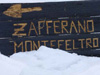 Zafferano Montefeltro nevicata febbraio 2012